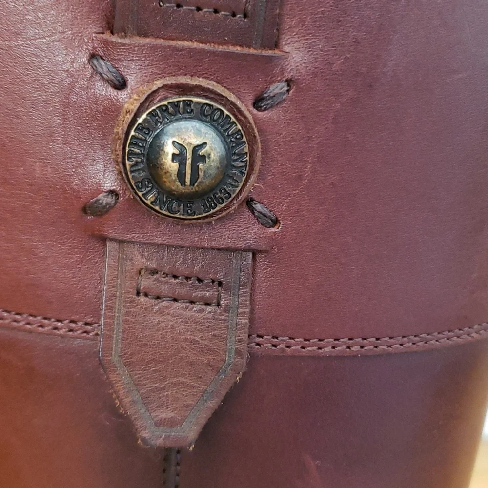 FRYE Melissa Inside Zip Riding Boot - Picture 2 of 6